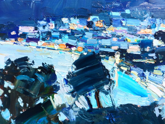 Картина Вечерняя Италия, художник Дулин Егор