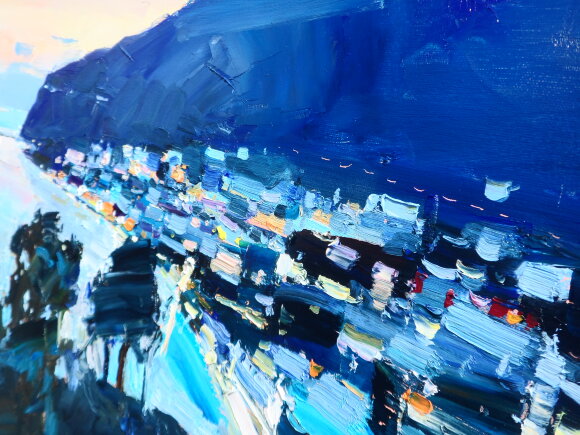 Картина Вечерняя Италия, художник Дулин Егор