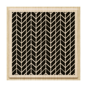 Штамп деревянный Фоновый Вязка 7×7 см Heyda