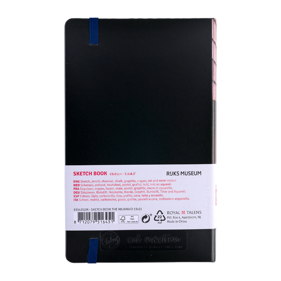 Блокнот для графики Talens Art Creation А5 (13х21см) 140г/м2 80л Молочница Ян Вермер Royal Talens Блокнот для графики Talens Art Creation А5 (13х21см) 140г/м2 80л Молочница Ян Вермер Royal Talens