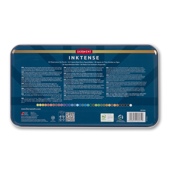 Чорнильні олівці Inktense 36кол Derwent