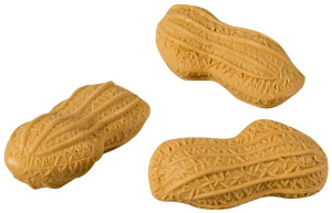 Набор резинок для стирания "Арахис" 3шт 4х1,5см Brunnen