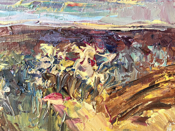 Картина Ніжність заходу сонця, художник Макаров Віктор Картина Ніжність заходу сонця, художник Макаров Віктор