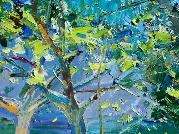 Painting My Garden, artist Dulin Yehor