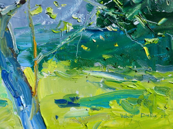 Painting My Garden, artist Dulin Yehor