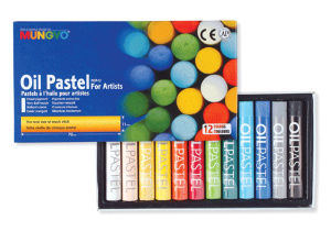Пастель масляная MOP-12 12цв MUNGYO
