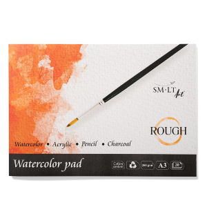 Склейка для акварели Rough А3 (29,7х42 см) 260г/м2 20л SM-LT Art