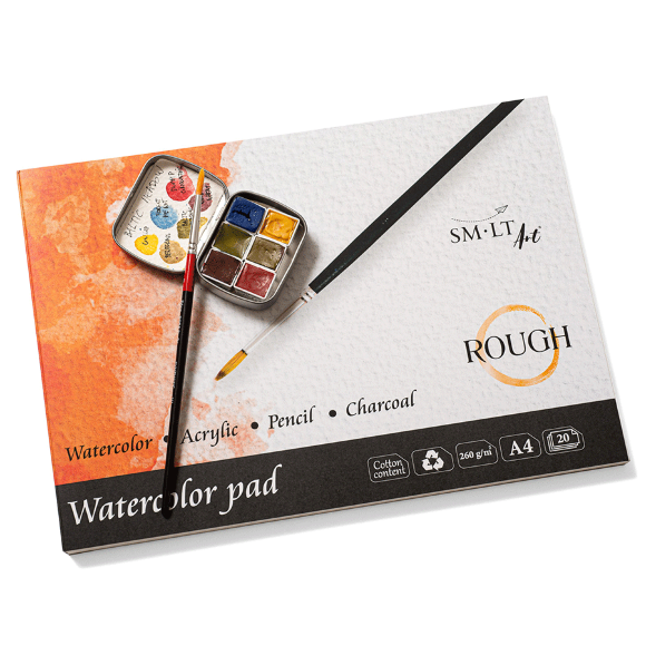 Склейка для акварели Rough А3 (29,7х42 см) 260г/м2 20л SM-LT Art