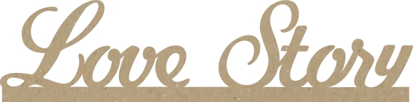 Заготовка Love story МДФ 40х9см ROSA TALENT