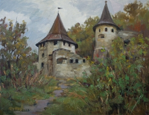 Картина Тіні старої фортеці, художник Нікітін Василь 