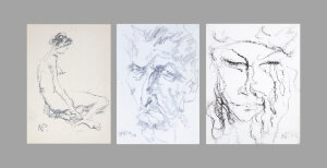 Series of the 15 portraits, artist Peremyshlev Nikolai - sold Series of the 15 portraits, artist Peremyshlev Nikolai - sold