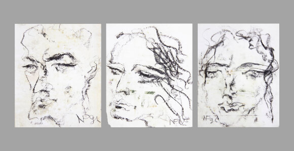 Серия 15 портретов, художник Перемышлев Николай - продано