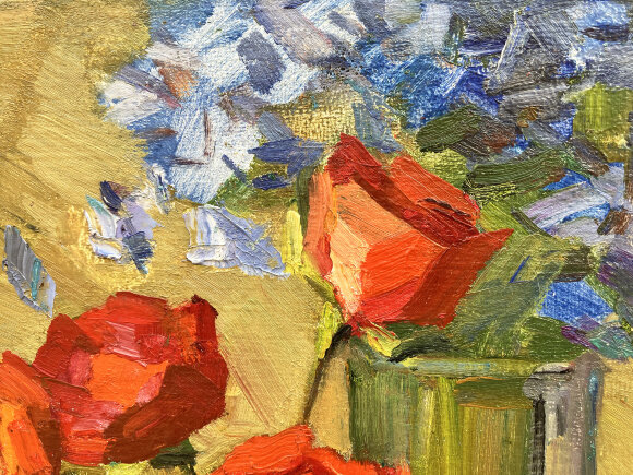 Painting Still life with flowers Painting Still life with flowers