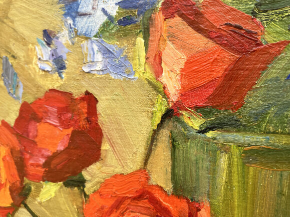 Painting Still life with flowers Painting Still life with flowers