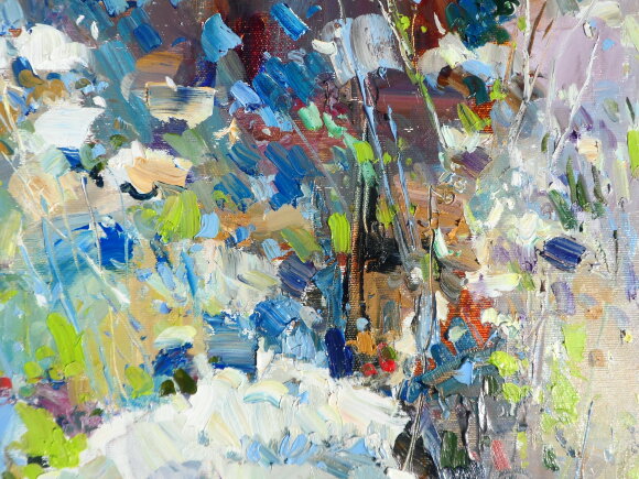 Картина Музика трави, художник Дулін Єгор