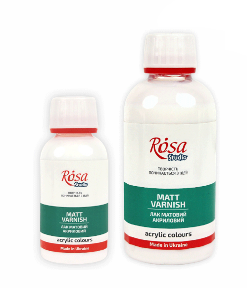Acrylic matte varnish 250 ml ROSA Studio Acrylic matte varnish 250 ml ROSA Studio