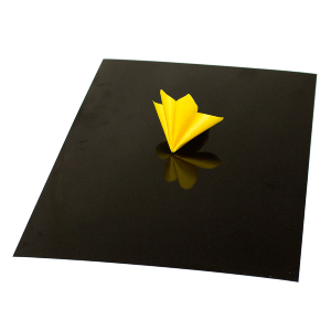 Картон для дизайна Зеркальный Черный/белый 25х35 см 280г/м2