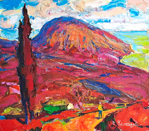 Painting South, artist Andrii Chebotaru
