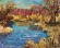 Painting View over the river, artist Makarov Viktor
