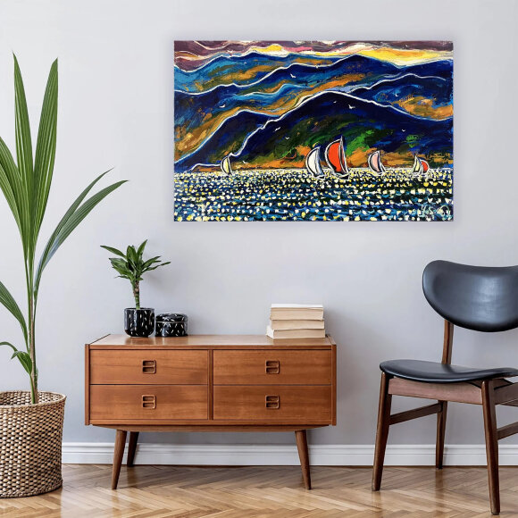 Картина Французская Ривьера, художник Чеботару Андрей