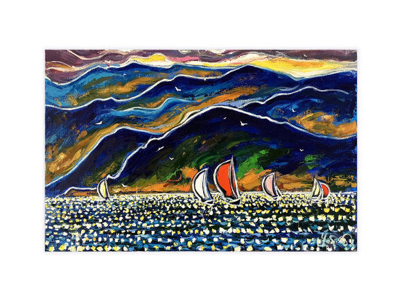 Картина Французская Ривьера, художник Чеботару Андрей