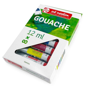 Набор гуашевых красок ArtCreation 8х12мл