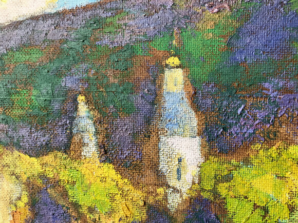 Картина Монастырь, художник Туранский Александр - продано Картина Монастырь, художник Туранский Александр - продано