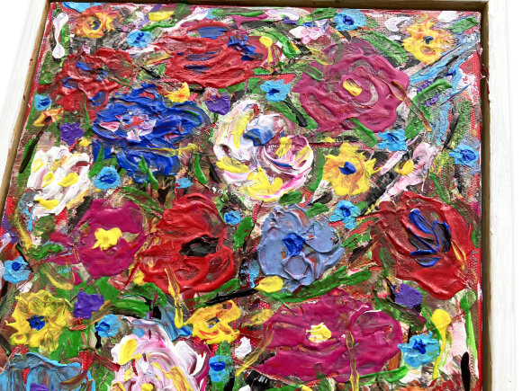 Картина Квіти, художник Завен Мартиросян