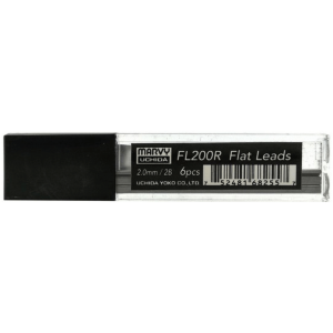 Набор грифелей для механического карандаша 2мм 2B 6шт