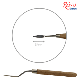 Мастихин ROSA Studio 11925 ромб длина 3,5см ст.код1018