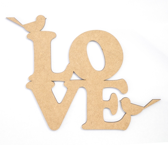 Заготівля LOVE МДФ 25х20см ROSA TALENT