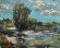 Картина Летний день у пруда, художник Макаров Виктор