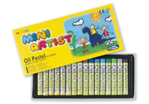 Пастель масляная MINI MOPS-16 16цв Mungyo