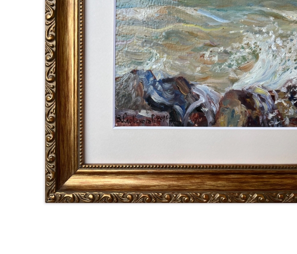 Painting The Sea of ​​Azov, artist Valery Slovokhotov