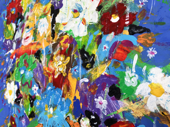 Картина Букет цветов, художник Завен Мартиросян