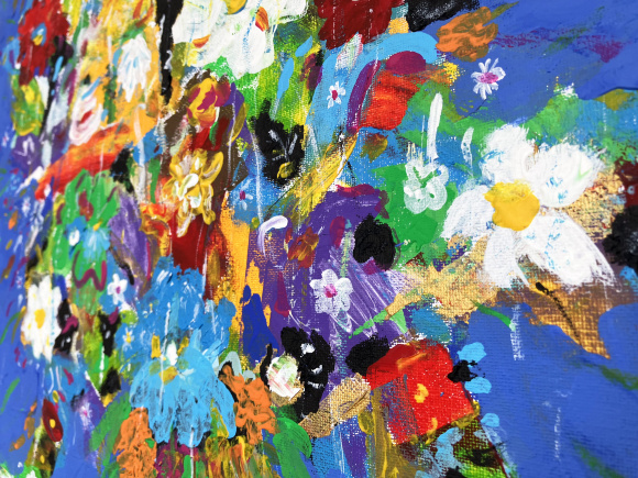 Картина Букет цветов, художник Завен Мартиросян