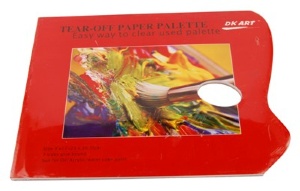 Палитра бумажная универсальная 40 листов 80 г/м.кв. DK ART