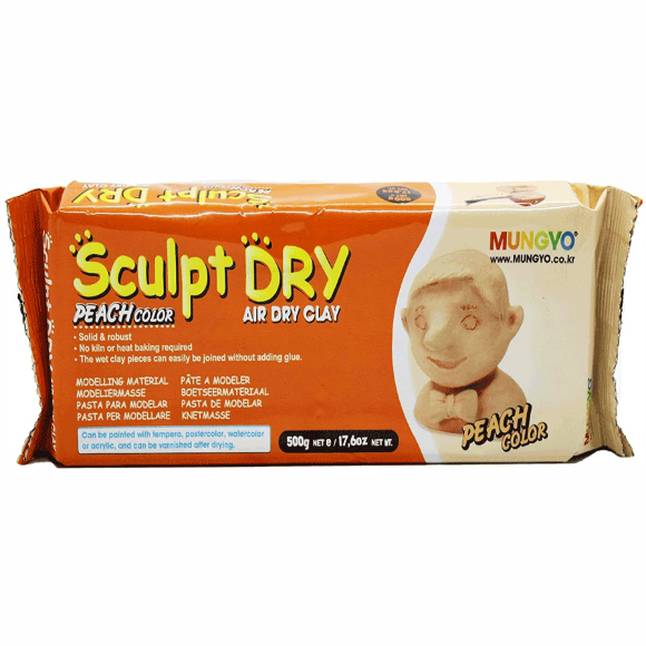 Масса для моделирования персиковая самозастывающая 250г ''Sculpt Dry'' MUNGYO Масса для моделирования персиковая самозастывающая 250г ''Sculpt Dry'' MUNGYO