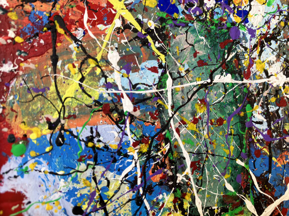 Painting Flowers, artist Zaven Martirosyan Painting Flowers, artist Zaven Martirosyan