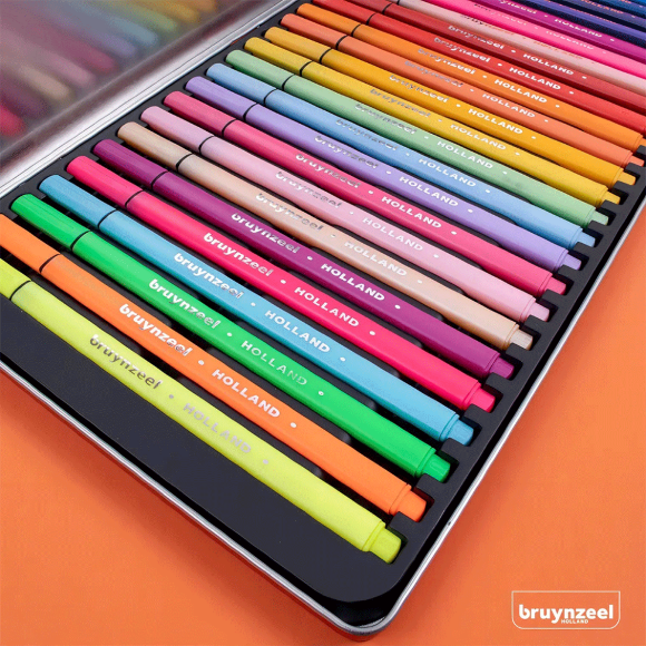 Набор линеров FINELINER, 36цв., Bruynzeel