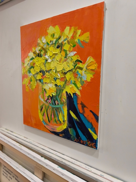 Картина Нарциси 2, художник Литвин Ніна