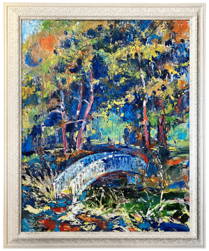 Painting Walking in the park, artist Chebotaru Andrey Painting Walking in the park, artist Chebotaru Andrey