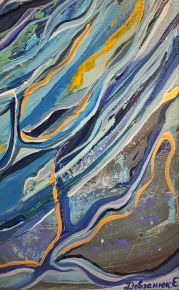 Painting Harmony, artist Yevheniia Dovhaniuk Painting Harmony, artist Yevheniia Dovhaniuk