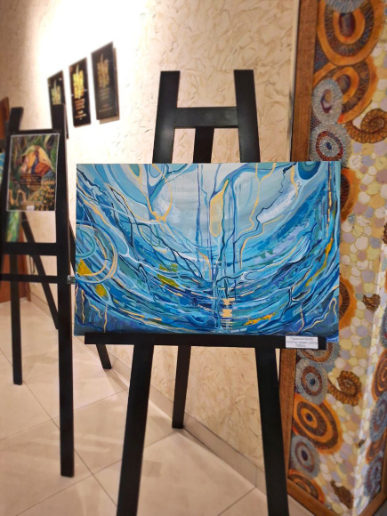 Painting Harmony, artist Yevheniia Dovhaniuk Painting Harmony, artist Yevheniia Dovhaniuk