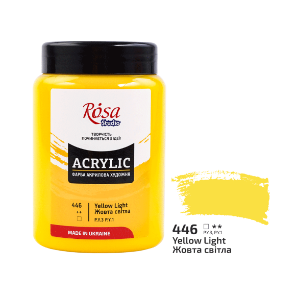 Краска акриловая Индиго (450) 400 мл ROSA Studio