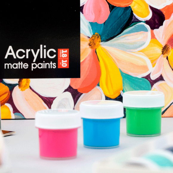 Набор акриловых красок Nature матовый 18×10мл Arteo