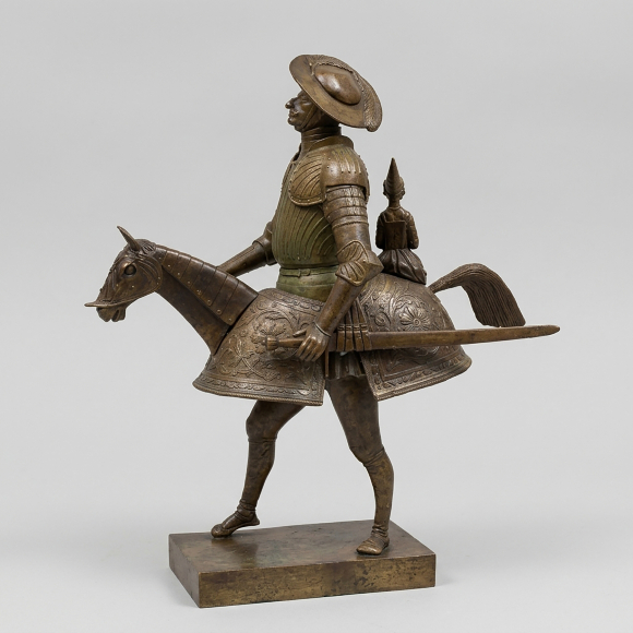 Sculpture The Cavalier, author Dmytro Shevchuk