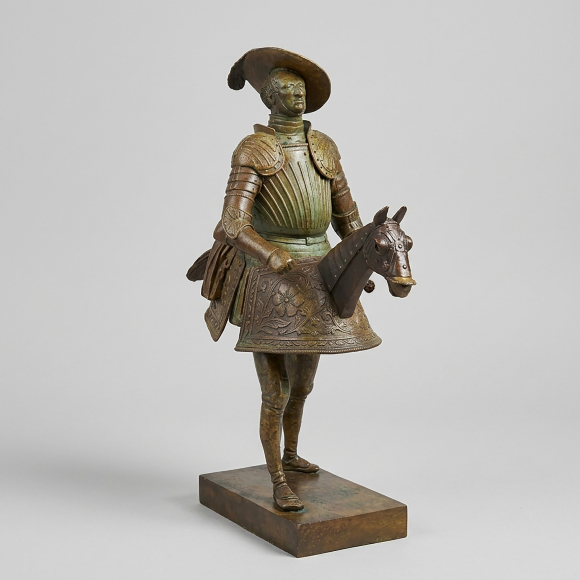 Sculpture The Cavalier, author Dmytro Shevchuk