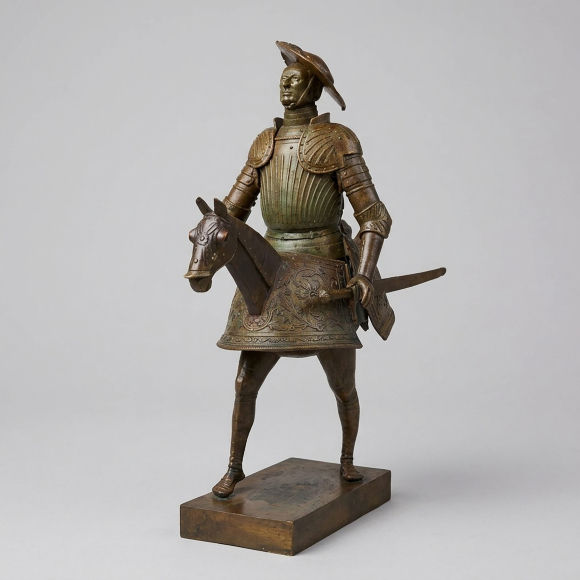 Sculpture The Cavalier, author Dmytro Shevchuk