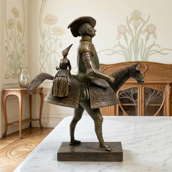 Sculpture The Cavalier, author Dmytro Shevchuk